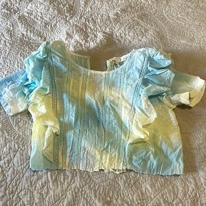 Top half of loveshackfancy dress cute crop top never worn